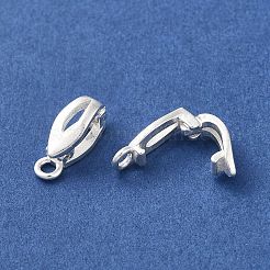 真鍮製のドーナツベイル  piディスクペンダントジュエリー作りに適合  カドミウムフリー＆鉛フリー  銀  12x4mm&nbsp;FIND-Z039-02S
