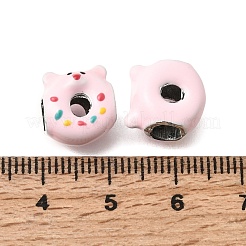 Alloy Enamel European Beads&nbsp;MPDL-F020-11B-P02