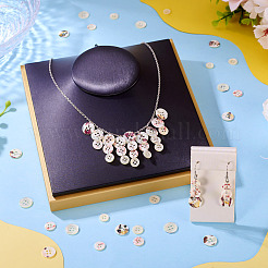 45Pcs 3 Style 4-Holes Shell Buttons&nbsp;BUTT-TA0001-27