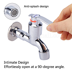 Brass Outlet Tap&nbsp;AJEW-WH0752-401