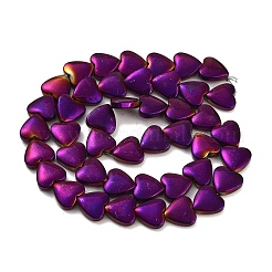 Synthetic Non-magnetic Hematite Beads Strands&nbsp;G-P545-O01-01C