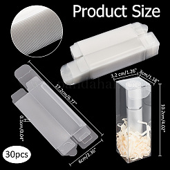 Transparent Plastic PVC Box Gift Packaging&nbsp;CON-WH0085-85B