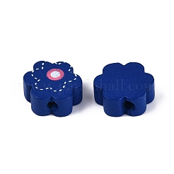 Printed Natural Wood Beads&nbsp;TB110Y-01-LF