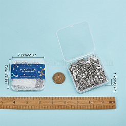 100個 10スタイル ガールテーマ チベットスタイル 合金ペンダント  混合図形  アンティークシルバー  13.2~35x11~35x1.5~4mm  10個/スタイル&nbsp;FIND-SC0003-11