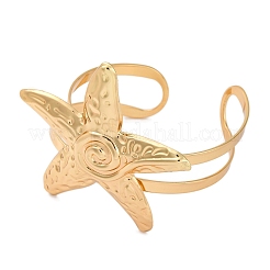 Alloy Cuff Bangles for Women&nbsp;BJEW-U011-02G