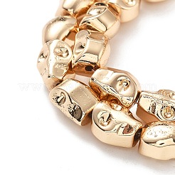 Synthetic Non-magnetic Hematite Beads Strands&nbsp;G-M095-L01-01KCG