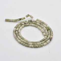 Column Natural Peace Jade Beads Strands&nbsp;G-N0153-65