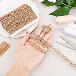 デイジーポリエステルリボン  服飾材料  プラスチック製の空のスプール付き  ショッキングピンク  1