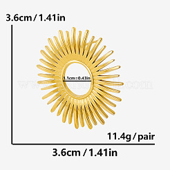 Stylish 304 Stainless Steel European and American Fashion Stud Earrings&nbsp;SY4059-2