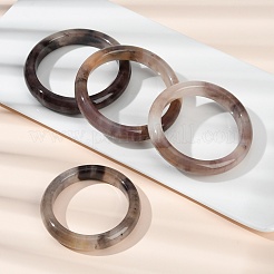 女性用天然クォーツバングル  内径：2~2-3/8インチ（5~6cm）  12~13mm&nbsp;BJEW-G756-03