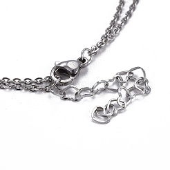 Non-Tarnish 304 Stainless Steel Tiered Necklaces&nbsp;NJEW-JN02350-02