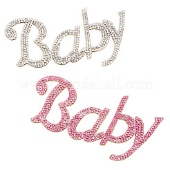 2Pcs 2 Colors Hotfix Rhinestone&nbsp;DIY-TA0010-59