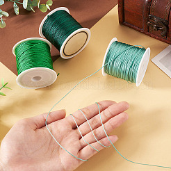 3 Rolls 3 Colors Nylon Braided Cord&nbsp;NWIR-TA0001-43C