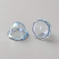 UV Plating Acrylic Bead Caps&nbsp;OACR-CJC0008-09G