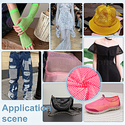 1M Polyester Mesh Fabrics&nbsp;DIY-PH0033-78A