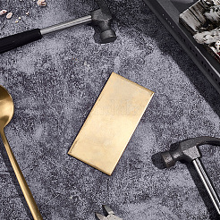 1Pc Brass Sheet&nbsp;KK-SP0002-57A