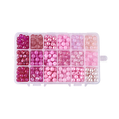 Baking Paint Glass Beads&nbsp;DGLA-JP0001-27-A