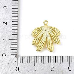 Brass Pave Clear Cubic Zirconia Pendants&nbsp;LS-KK-L238-30G