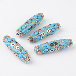 Rice Handmade Indonesia Beads&nbsp;IPDL-L002-01B