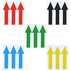 15 Sheets 5 Styles Rectangle Self-Adhesive Arrows Guide Label Sticker Paper&nbsp;DIY-GF0013-07