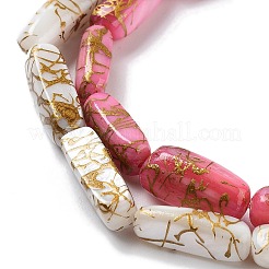 Natural Freshwater Shell Dyed Beads Strands&nbsp;SHEL-D082-18A