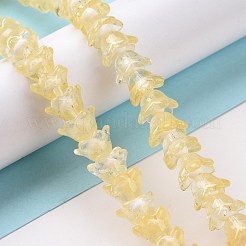 Transparent Glass Beads Strands&nbsp;LAMP-H061-01C-06