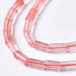 Cherry Quartz Glass Beads Strands&nbsp;G-S366-084