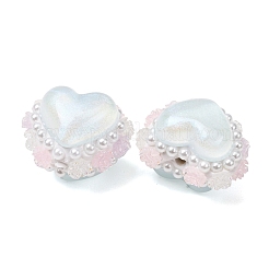 Rwsin & ABS Imitation Pearl & Polymer Clay Beads&nbsp;RE-CBA1913-01E