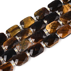 Natural Tiger Eye Beads Strands&nbsp;G-T139-79