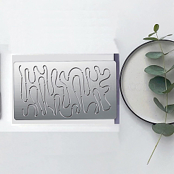 4Pcs 4 Styles Steel Cutting Dies Stencils&nbsp;DIY-BC0004-20