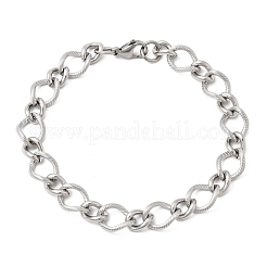 201 Stainless Steel Link Chain Bracelets for Men&nbsp;STAS-T077-11P