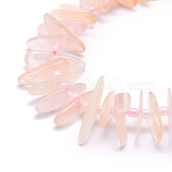 Natural Morganite Beads Strands&nbsp;G-E569-O01