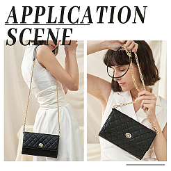 PU Imitation Leather Bag Handles&nbsp;PURS-WH0005-11KCG