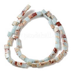 Synthetic Aqua Terra Jasper Beads Strands&nbsp;G-F762-A13-01