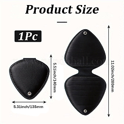 PU Leather Guitar Picks Bag&nbsp;AJEW-GF0014-36B