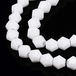 Opaque Solid Color Imitation Jade Glass Beads Strands&nbsp;X-EGLA-A039-P2mm-D15