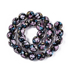Handmade Lampwork Beads Strands&nbsp;LAMP-Q041-08A