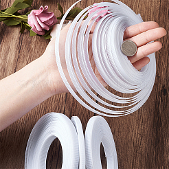 Polyester & Plastic Boning Sewing Wedding Dress Fabric&nbsp;OCOR-TA0001-09