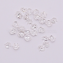 Halloween Themed Alloy Cabochons&nbsp;MRMJ-WH0067-04S-RS