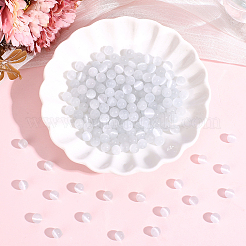 キャッツアイビーズ  ラウンド  ホワイト  6mm  穴：1mm  180個/セット&nbsp;G-PA0001-90A-04