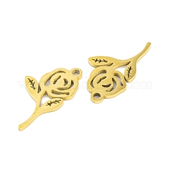 5Pcs 201 Stainless Steel Pendants&nbsp;LS-STAS-M056-06G