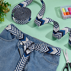 Arrows Polyester Ribbon&nbsp;OCOR-WH0105-119C