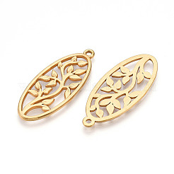 304 Stainless Steel Pendants&nbsp;STAS-N109-98G