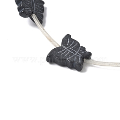 Natural Black Stone Beads Strands&nbsp;G-B136-A07