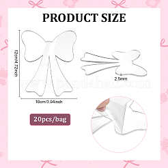 Acrylic Blank Place Cards&nbsp;DIY-BC0017-05A