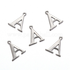 Tarnish Resistant 304 Stainless Steel Charms&nbsp;STAS-H122-A-P
