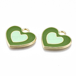 Rack Plating Alloy Enamel Pendants&nbsp;LS-ENAM-T014-03D-RS