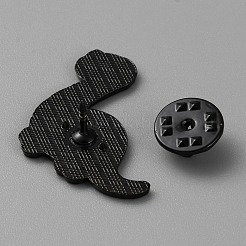 Dinosaur with Headphones Enamel Pins&nbsp;JEWB-CJC0007-02A