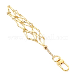 Iron Pouch Empty Stone Holder Pendant Decoration&nbsp;HJEW-JM04500-01