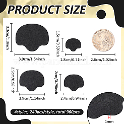 16 Bags Felt Craft Doll Nose&nbsp;DOLL-FG0001-07C